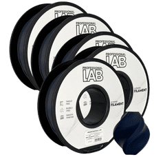 Professional Lab 5x PLA Mat Modra Filament 1.75 mm - Professional Lab Biološko Razgradljiv PLA (1kg Kolut)