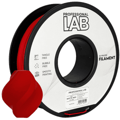 Professional Lab 5x PLA Mat Rdeča Filament 1.75 mm - Professional Lab Biološko Razgradljiv PLA (1kg Kolut)