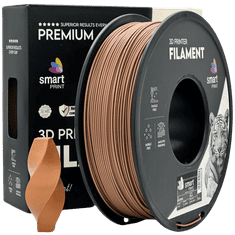 Smart Print 5x PLA Rjava Filament 1.75 mm - Smart Print Biološko Razgradljiv PLA (1kg Kolut)