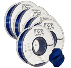 Professional Lab 5x Silk PLA Trojna Barva Šepet Neviht filament 1.75mm - Professional Lab Sijajni Filament za 3D Tisk (1kg Kolut)