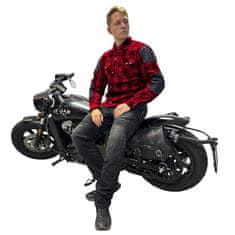 Cappa Racing Moška kevlarska majica REIMS črna / rdeča M