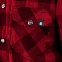 Cappa Racing Moška kevlarska majica REIMS črna / rdeča M