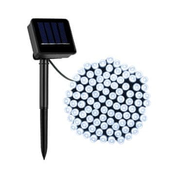 Linder Exclusiv Solarni svetlobna veriga 50 LED Hladna bela