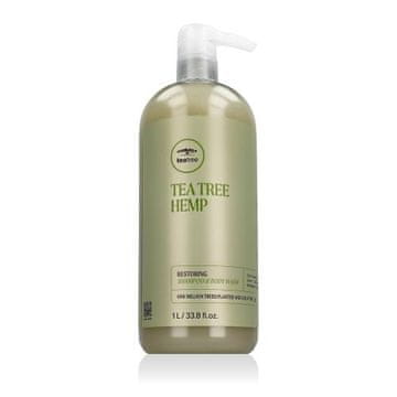 Paul Mitchell TEA TREE Hemp Restoring Shampoo & Body Wash šampon suhi lasje vse vrste las unisex