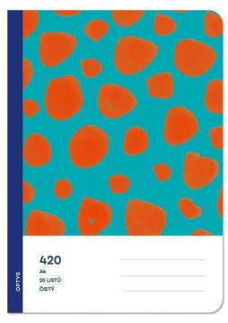 Optys Šolski zvezek 420 woodless clean - jagode