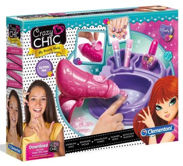 Clementoni Crazy Chic bleščeči nohti