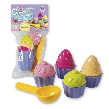 Androni Obarvani peščeni kalupi - cupcakes