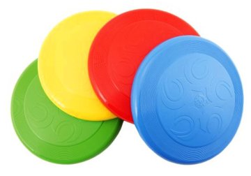 Teddies Frisbee leteči krožnik 23cm 3 barve 12m+