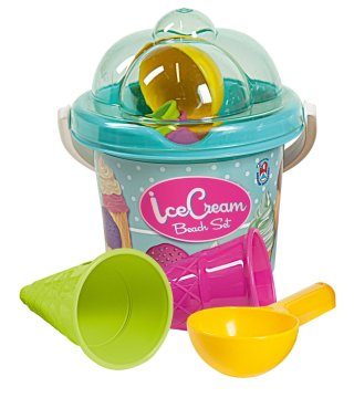 Androni Sladoledni set za pesek - majhen turkizni