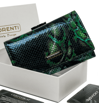 shumee LORENTI unikatna ženska usnjena denarnica HQ