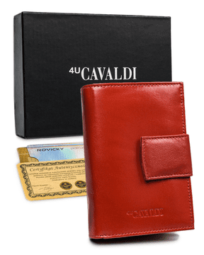 shumee ŽENSKA USNJENA DENARNICA RD-05-GCL-2425 RDEČA