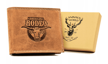 shumee Velika moška denarnica iz pravega usnja - Always Wild