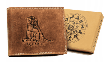 shumee Velika moška denarnica iz naravnega nubuk usnja - Always Wild