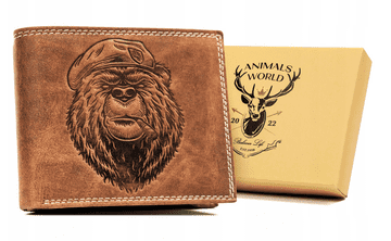 shumee Velika moška denarnica iz pravega usnja - Always Wild