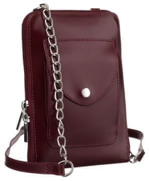 shumee Usnjena torba 4822-SB-4691 Češnja