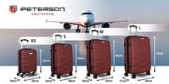 shumee Eleganten kabinski kovček ABS+ - Peterson