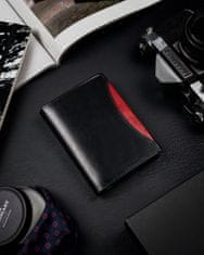 shumee Bogato opremljena moška denarnica iz naravnega zrnatega usnja RFID - Rovicky