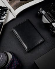 shumee Bogato opremljena moška denarnica iz naravnega zrnatega usnja RFID - Rovicky