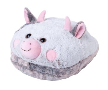 Cozy Noxxiez Udoben plišasti copat Noxxiez Warm Plush Slipper - Krava