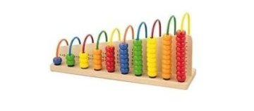 Lesena igrača BABU - Številčni obroči