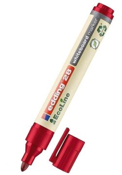Edding Marker za bele table Ecoline 28 - rdeč