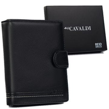 4U Cavaldi Klasična moška denarnica z elegantnimi šivi - Cavaldi