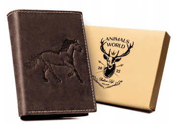 shumee Velika, navpična moška denarnica iz pravega usnja - Always Wild