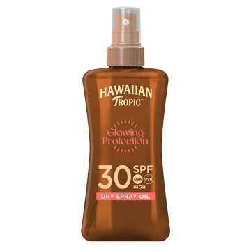 Hawaiian Tropic Suho olje za zaščito pred soncem SPF 30 zaščitno (suho olje v razpršilu) 200 ml