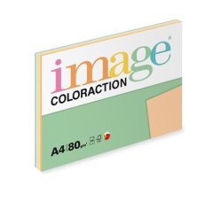 Image Rezervna slika za tiskanje Pisarniški papir Coloraction A4/80g, mešani pastelni 5x20, mešani - 100
