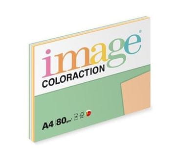 Image Rezervna slika za tiskanje Pisarniški papir Coloraction A4/80g, mešani pastelni 5x20, mešani - 100