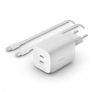 Belkin 65W GaN napajalnik 2xUSB-C+100W kabel