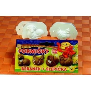 Reproplast kalup jagnje, kokoš - 2 kosa