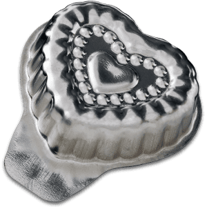 Kovovýroba Jeníkov Kalup za valjenje srca 38x35mm 20pcs