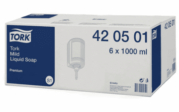 ESSITY CZECH REP. Tork tekoče milo v kartuši 6x1 L, Tork Mild, belo, S1