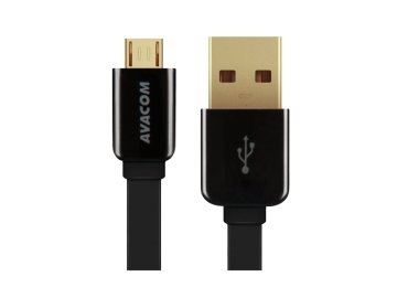 Avacom MIC-40K Kabel USB do Micro USB, 40 cm, črn