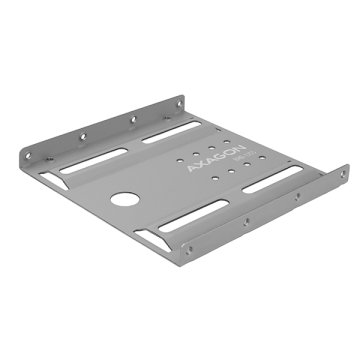 AXAGON RHD-125S, kovinski okvir za 1x 2,5" HDD/SSD v 3,5" položaju, siv