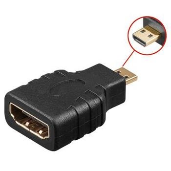 PremiumCord Adapter HDMI tip A ženski - mikro HDMI tip D moški