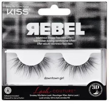 KISS Lash Couture Rebel Collection 01 Downtown Girl umetne trepalnice
