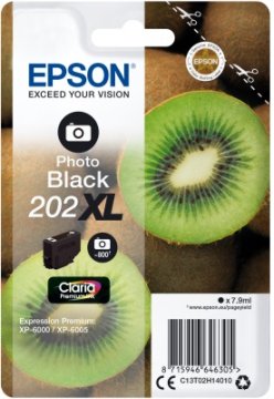 Epson Kartuša 202 XL - foto črna