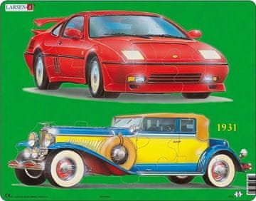 LARSEN Puzzle Avtomobili - zgodovina in sedanjost 25 kosov