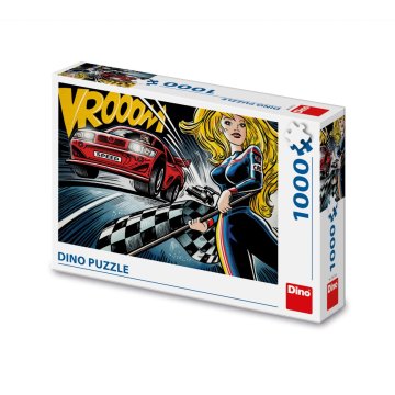 Dino Toys Puzzle Pop Art Races 1000 kosov