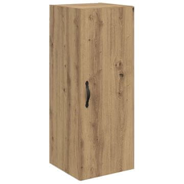 Vidaxl Stenska omara Umetni hrast 34,5 x 34 x 90 cm Konstruiran les