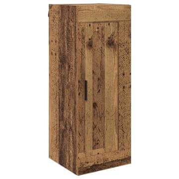 Vidaxl Stenska omara Star les 34,5 x 34 x 90 cm Konstruiran les