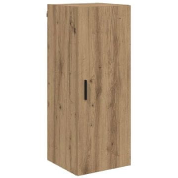 Vidaxl Stenska omara Umetni hrast 34,5 x 34 x 90 cm Konstruiran les