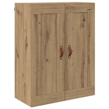 Vidaxl Stenska omara Umetni hrast 69,5 x 34 x 90 cm Konstruiran les