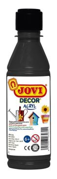 JOVI Decor akrilna barva - črna 250 ml