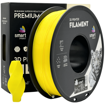 Smart Print PLA Rumena Filament 1.75 mm - Smart Print Biološko Razgradljiv PLA (1kg Kolut)