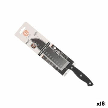 MasterChef Kuhinjski nož MasterChef Črna Srebrna 18 cm (18 kosov)