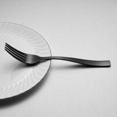 Arthur Martin Jedilni Pribor Arthur Martin AM5136 Črna Nerjaveče jeklo 24 Kosi