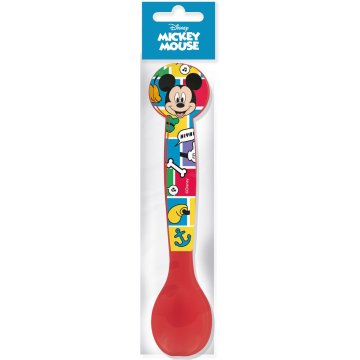 Mickey Mouse Komplet jedilnega pribora Mickey Mouse CZ11400 Pisana Plastika 2 Kosi